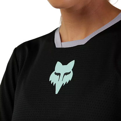 Fox Racing Defend Race Long Sleeve MTB Jersey - Womens - Black