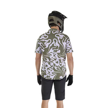 Fox Racing Ranger Short Sleeve Woven MTB Jersey - Military Green