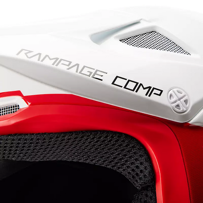 Fox Racing Rampage Comp Full Face Helmet - Baysik - CE/CPSC - Oat