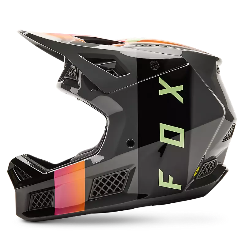 Fox Racing Rampage Pro Carbon MIPS Full Face Helmet - Reez - Oat