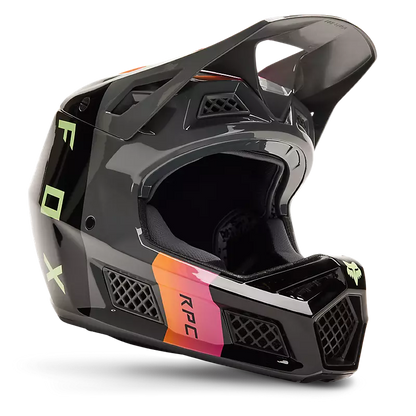 Fox Racing Rampage Pro Carbon MIPS Full Face Helmet - Reez - Oat