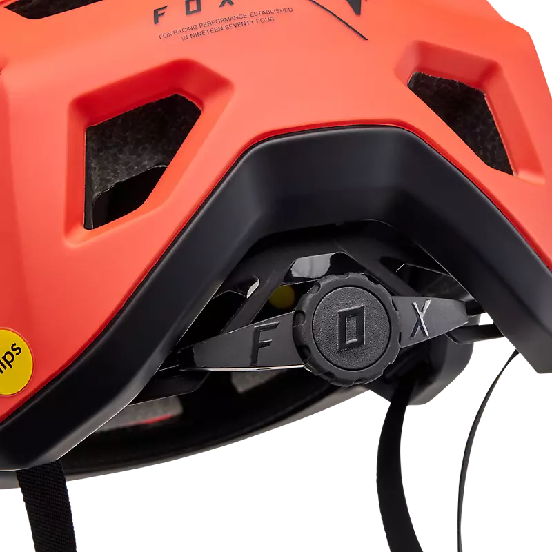 Fox Racing Speedframe MIPS MTB Helmet - Racik - Orange Flame