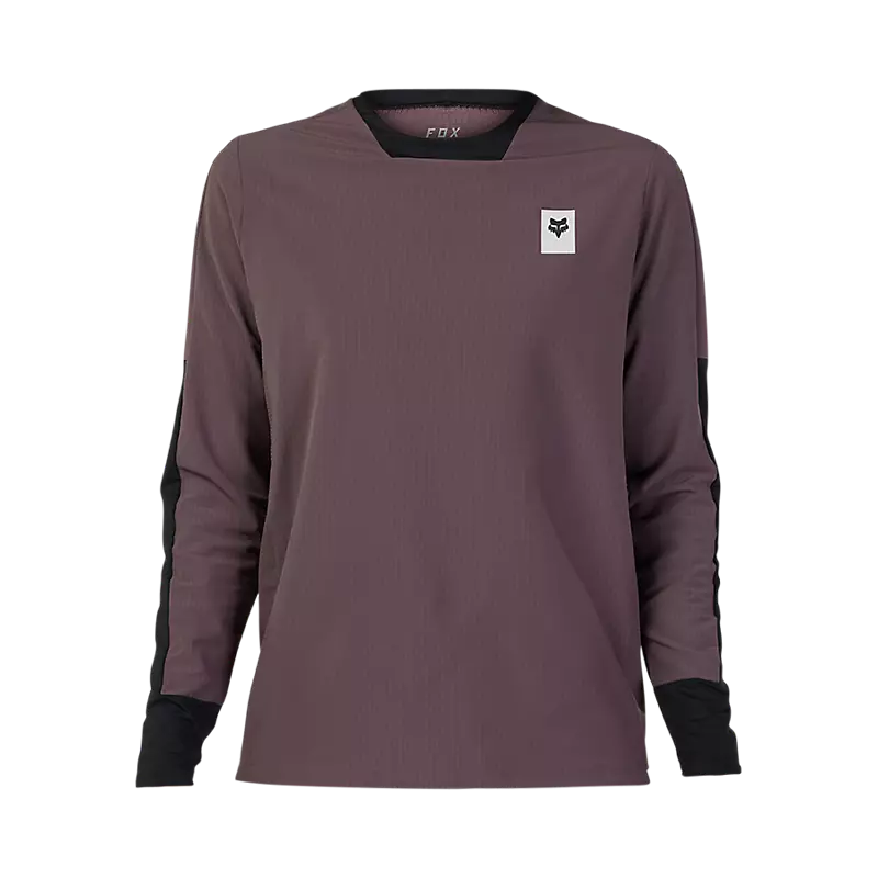 Fox Racing Defend Thermal Long Sleeve MTB Jersey - Purple - 2023