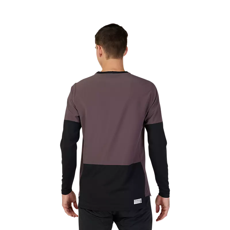 Fox Racing Defend Thermal Long Sleeve MTB Jersey - Purple - 2023