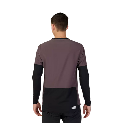 Fox Racing Defend Thermal Long Sleeve MTB Jersey - Purple - 2023