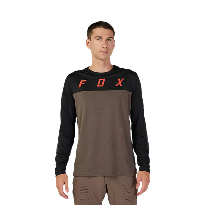 Fox Racing Defend Long Sleeve MTB Jersey - CEKT - Dirt