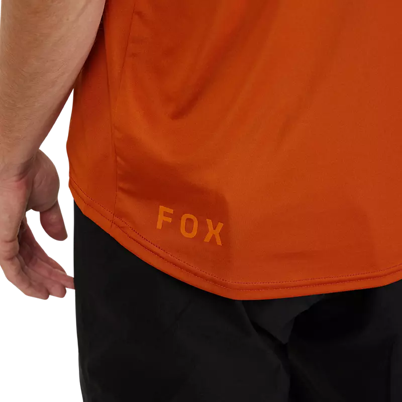 Fox Racing Ranger Short Sleeve MTB Jersey - Lab Head - Burnt Orange