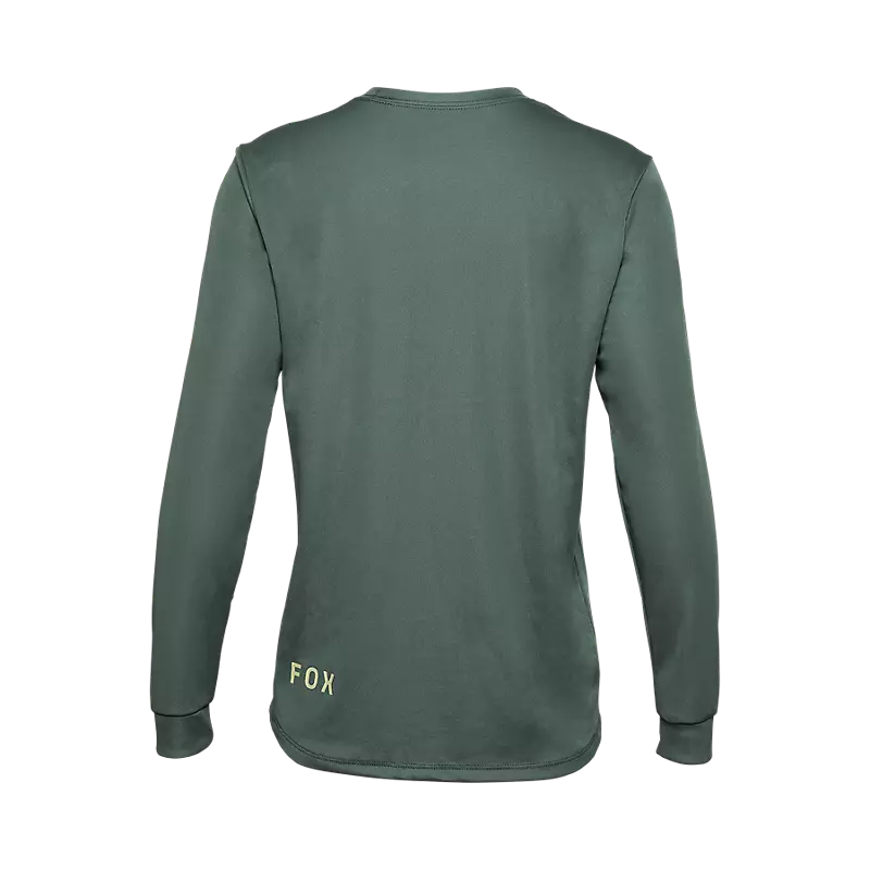 Fox Racing Ranger Long Sleeve MTB Jersey - Youth - Hunter Green