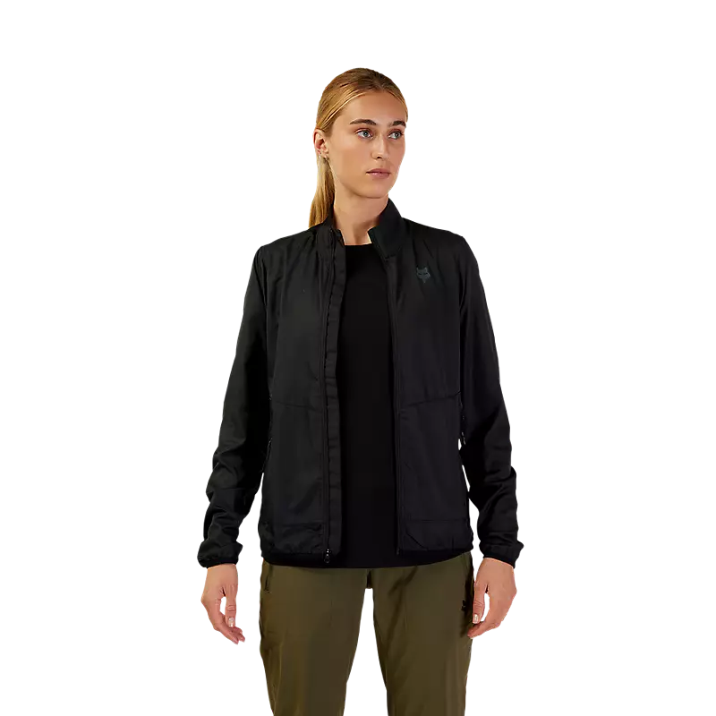 Fox Racing Ranger Wind Cycling Jacket - Womens - Black - 2024