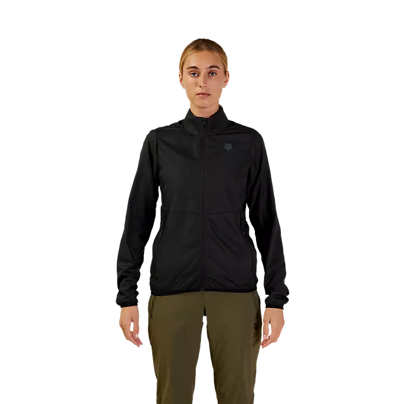 Fox Racing Ranger Wind Cycling Jacket - Womens - Black - 2024