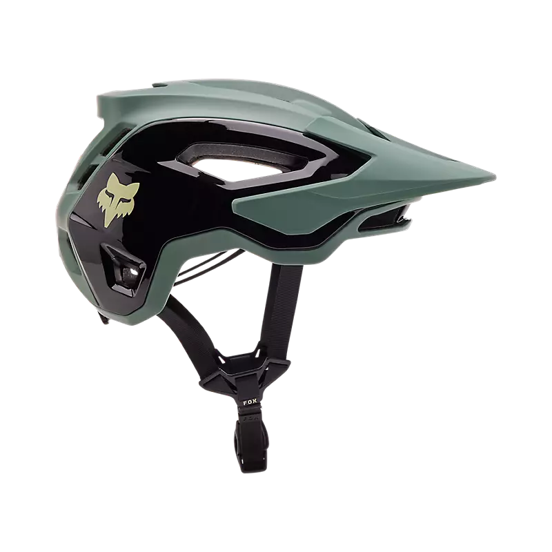 Fox Racing Speedframe Pro MTB Helmet - Blocked - Hunter Green