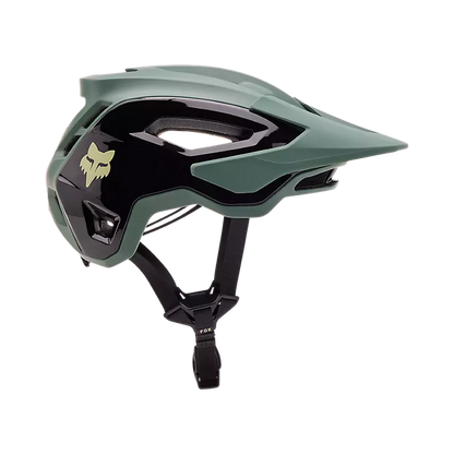 Fox Racing Speedframe Pro MTB Helmet - Blocked - Hunter Green