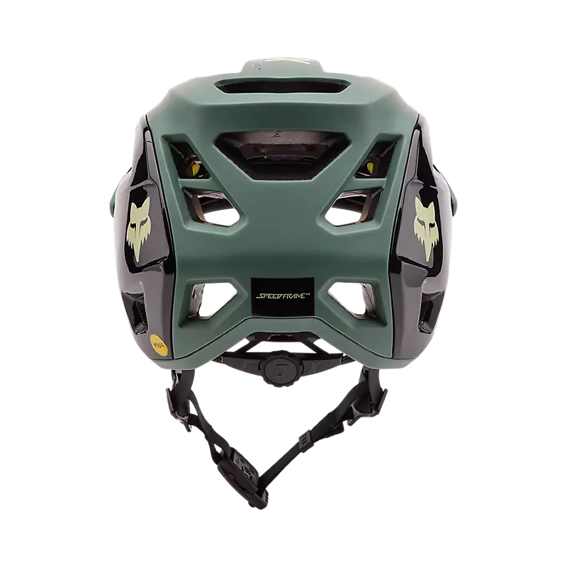 Fox Racing Speedframe Pro MTB Helmet - Blocked - Hunter Green