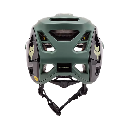 Fox Racing Speedframe Pro MTB Helmet - Blocked - Hunter Green