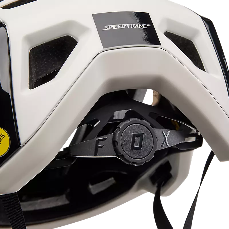 Fox Racing Speedframe Pro MTB Helmet - Blocked - White-Black - Cambria Bike