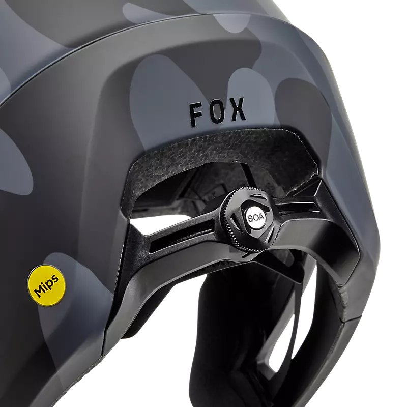 Fox Racing Dropframe Pro MTB Helmet - Runn - Black Camo