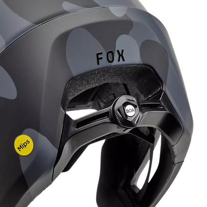 Fox Racing Dropframe Pro MTB Helmet - Runn - Black Camo