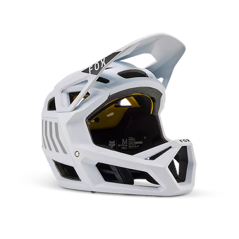 Fox Racing Proframe Full Face Helmet - Nace - White