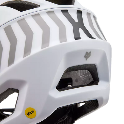 Fox Racing Proframe Full Face Helmet - Nace - White