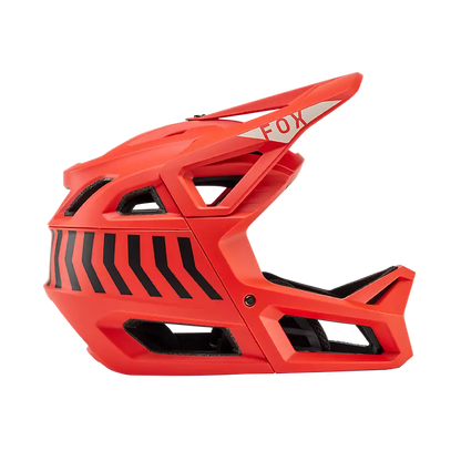 Fox Racing Proframe Full Face Helmet - Nace - Orange Flame