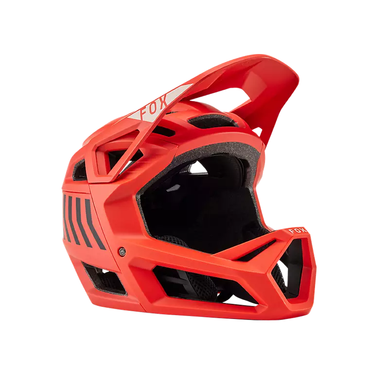 Fox Racing Proframe Full Face Helmet - Nace - Orange Flame