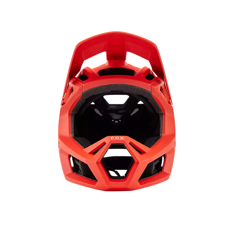 Fox Racing Proframe Full Face Helmet - Nace - Orange Flame