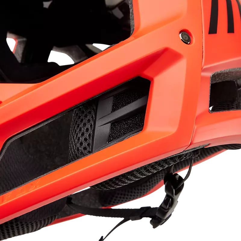 Fox Racing Proframe Full Face Helmet - Nace - Orange Flame