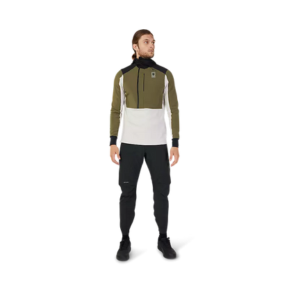 Fox Racing Defend Thermal Hoodie - Olive Green