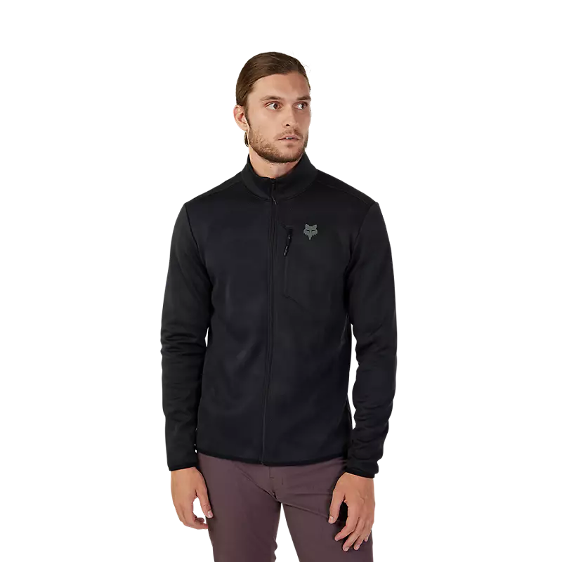 Fox Racing Ranger Midlayer Full-Zip Jacket - Black