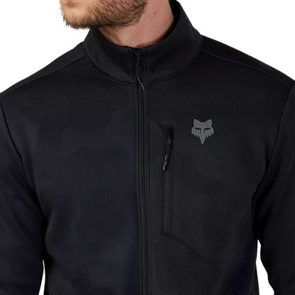 Fox Racing Ranger Midlayer Full-Zip Jacket - Black