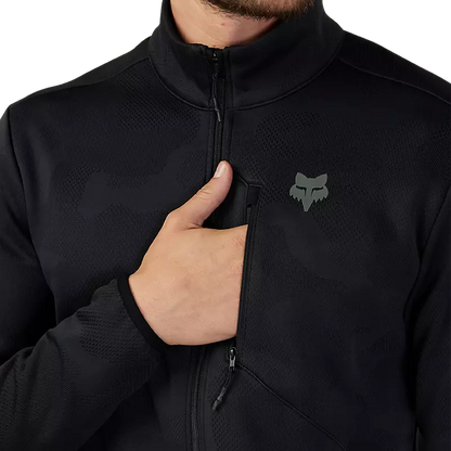 Fox Racing Ranger Midlayer Full-Zip Jacket - Black