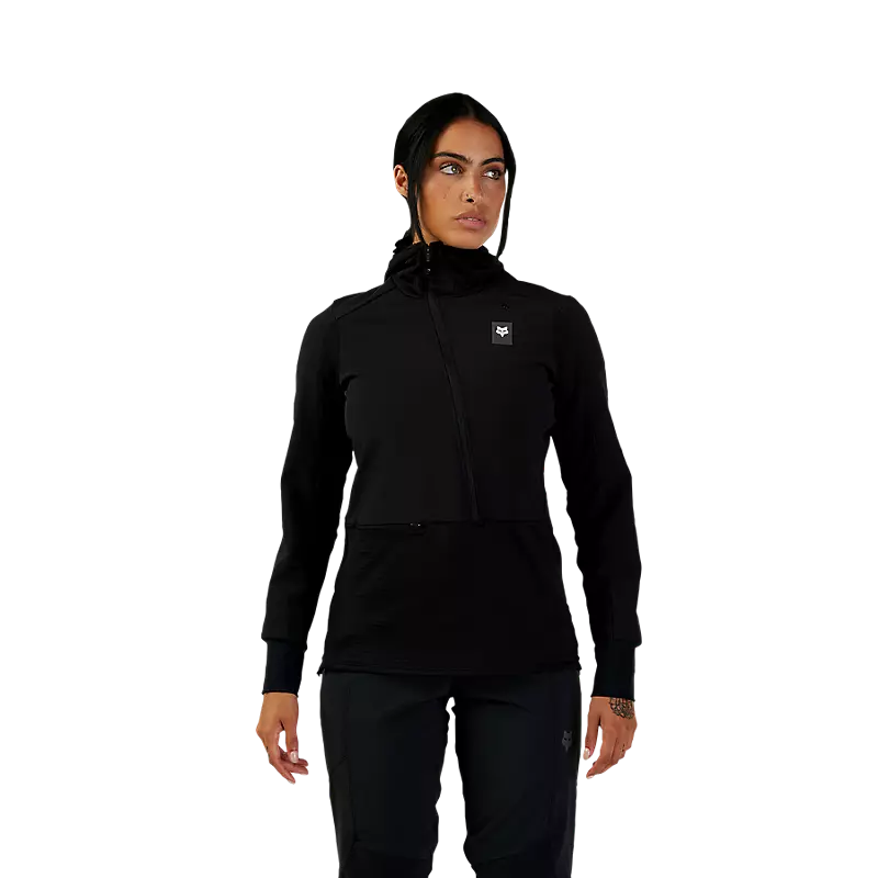 Fox Racing Defend Thermal Hoodie - Womens - Black - 2023