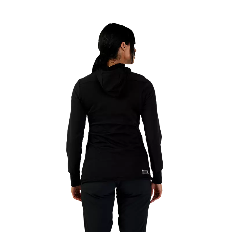 Fox Racing Defend Thermal Hoodie - Womens - Black - 2023