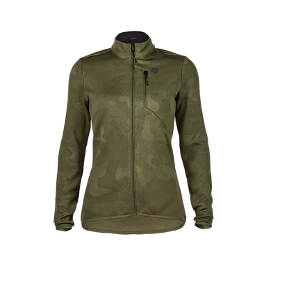 Fox Racing Ranger Midlayer Full-Zip Jacket - Womens - Olive Green