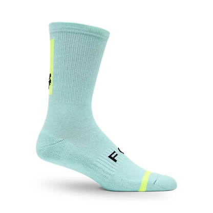 Fox Racing 8" Defend Sock - Light Blue