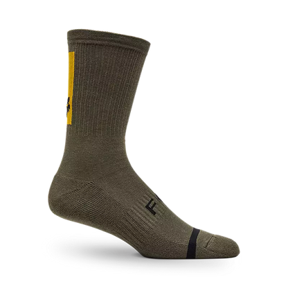 Fox Racing 8" Defend Sock - Military Green