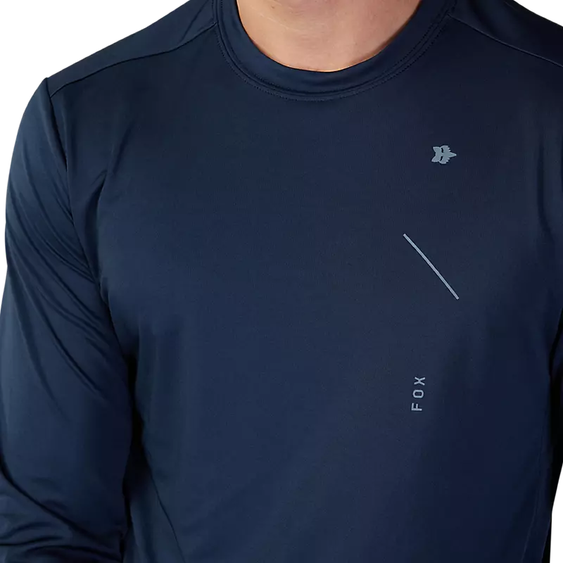 Fox Racing Ranger Long Sleeve MTB Jersey - Saturate - Midnight