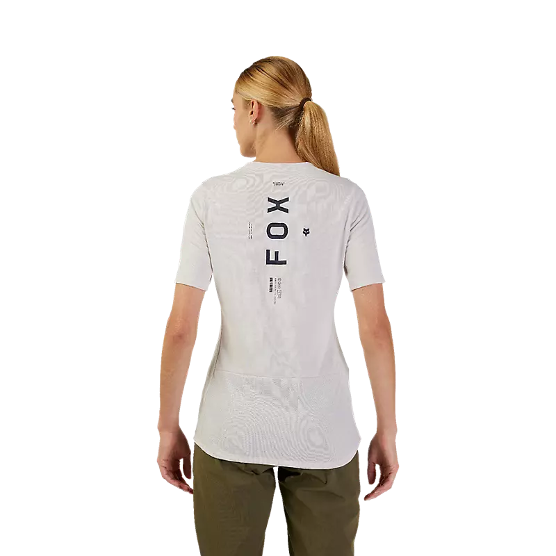 Fox Racing Ranger Dri Release Short Sleeve MTB Jersey - Alyn - Womens - Vintage White