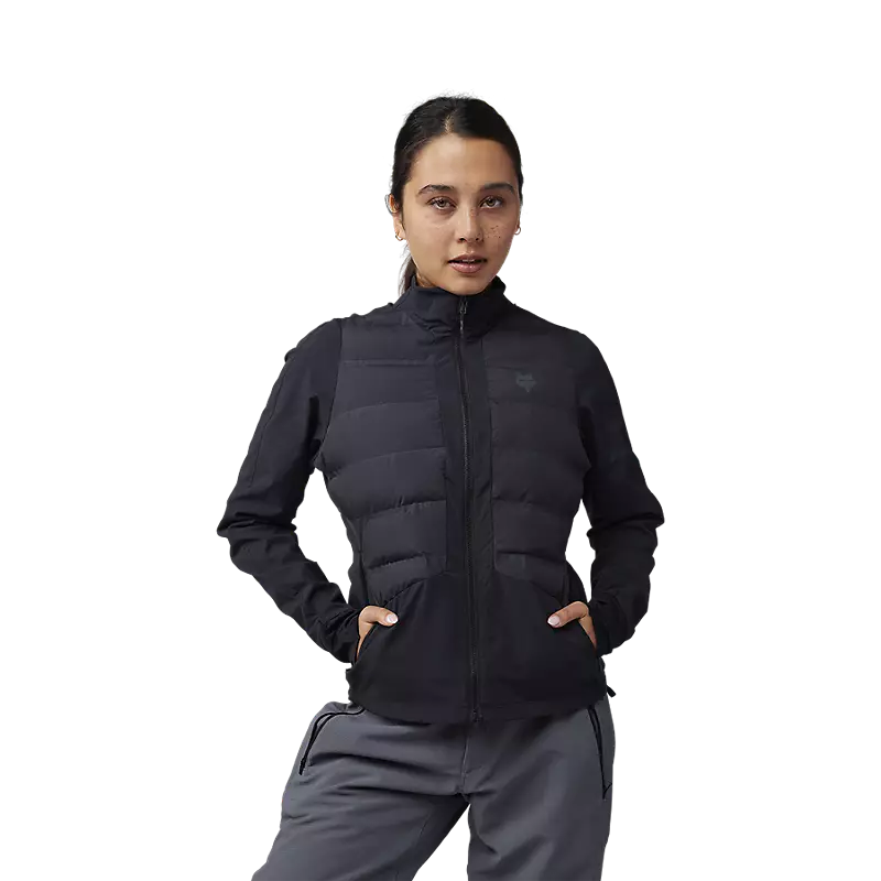 Fox Racing Flexair Fire Hybrid Cycling Jacket - Womens - Black