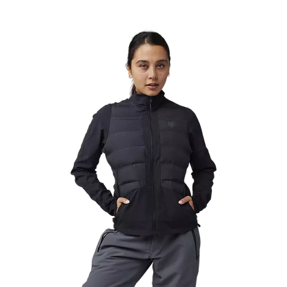 Fox Racing Flexair Fire Hybrid Cycling Jacket - Womens - Black