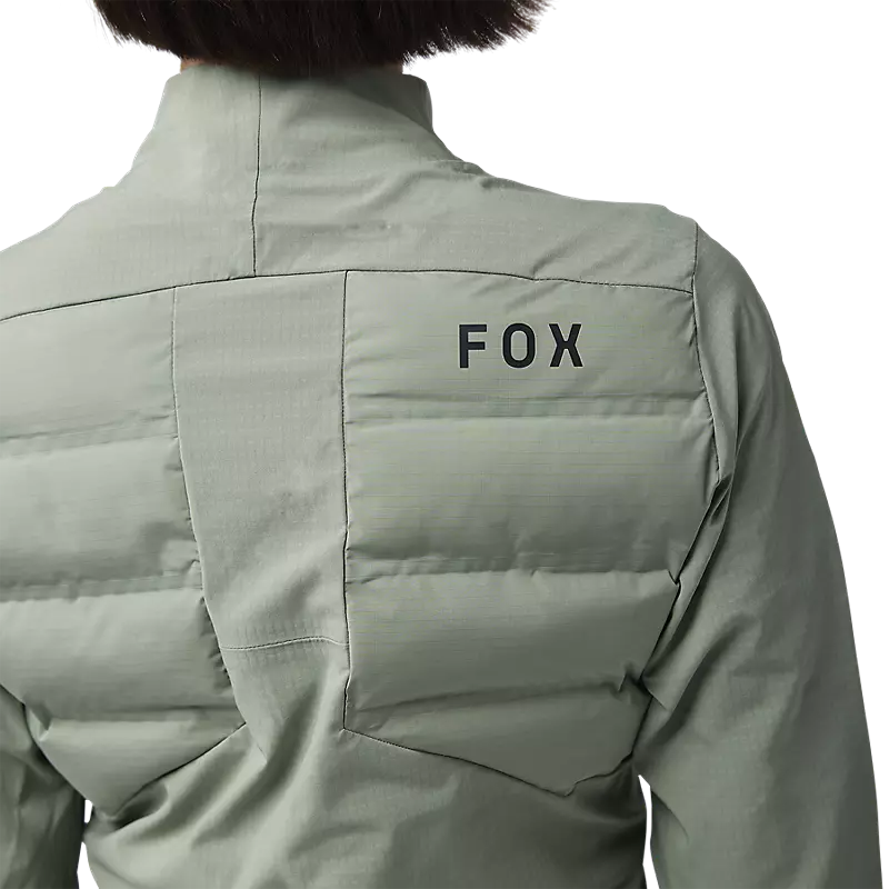 Fox Racing Flexair Fire Hybrid Cycling Jacket - Womens - Moss