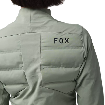 Fox Racing Flexair Fire Hybrid Cycling Jacket - Womens - Moss