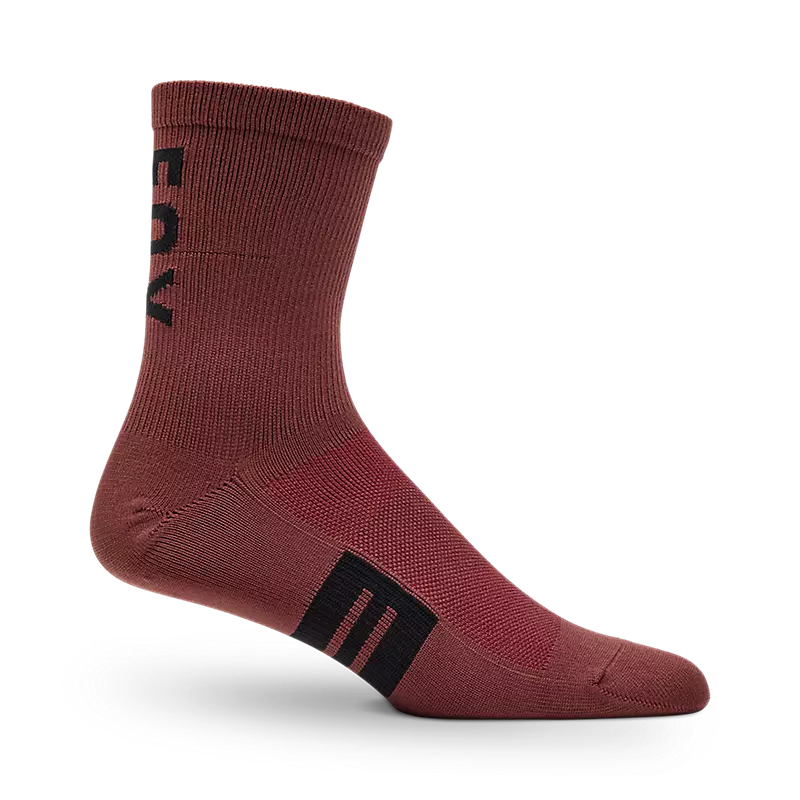 Fox Racing 6" Flexair Merino Sock - Rust