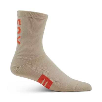 Fox Racing 6" Flexair Merino Sock - Cream