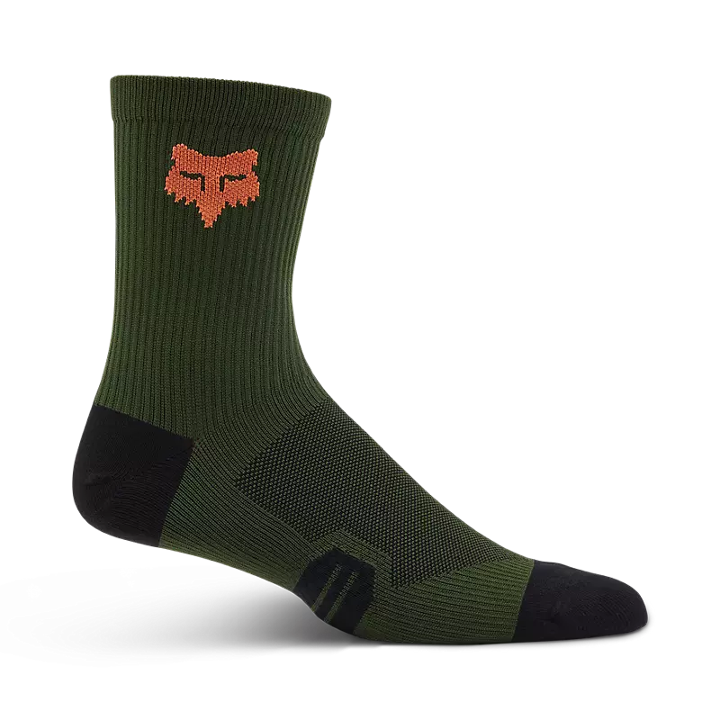 Fox Racing 6" Ranger Sock - Dark Sage