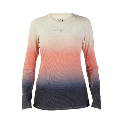 Fox Racing Ranger Dri Release Mid Long Sleeve MTB Jersey - Lunar - Womens - Bone