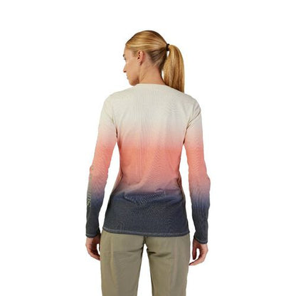 Fox Racing Ranger Dri Release Mid Long Sleeve MTB Jersey - Lunar - Womens - Bone