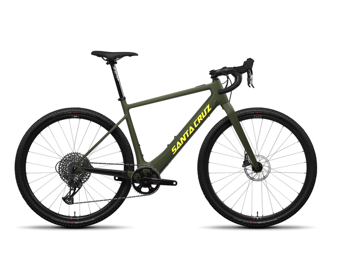 Santa Cruz Skitch Carbon CC 700c Apex Matt Olive Green 2024