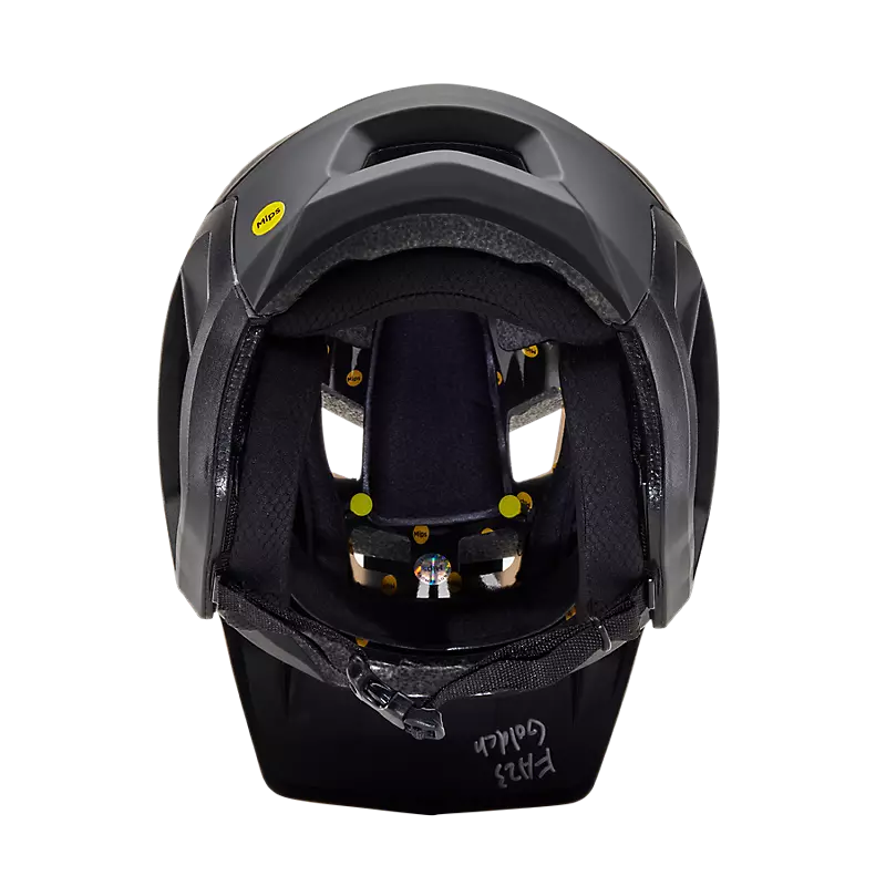 fox dropframe helmet with goggles Dropframe Helmet, Black / S