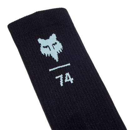 Fox Racing 8" Ranger Sock - 1974 - Black